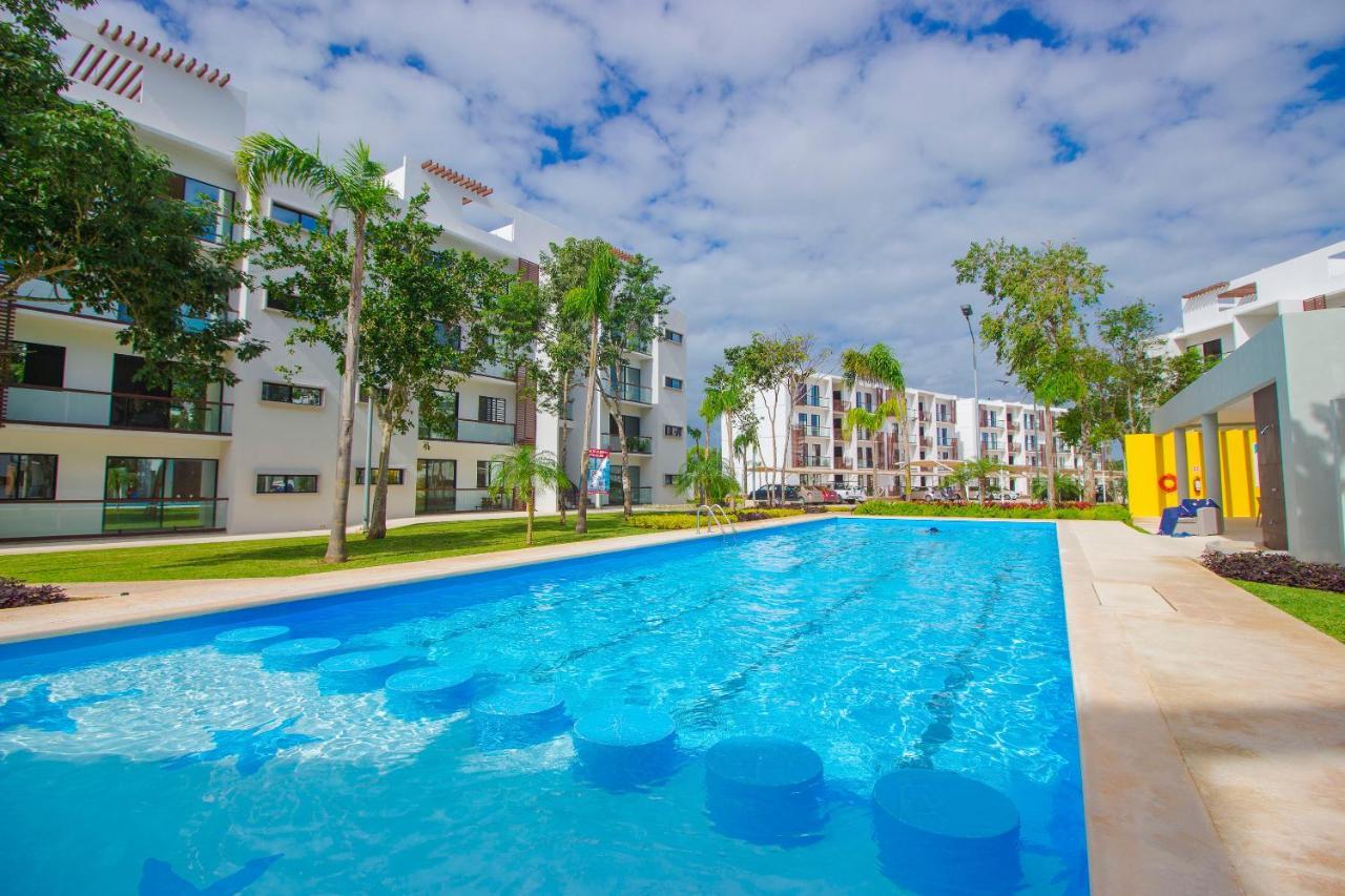 Bright & Relaxing Full Apartment Cancún Exterior foto