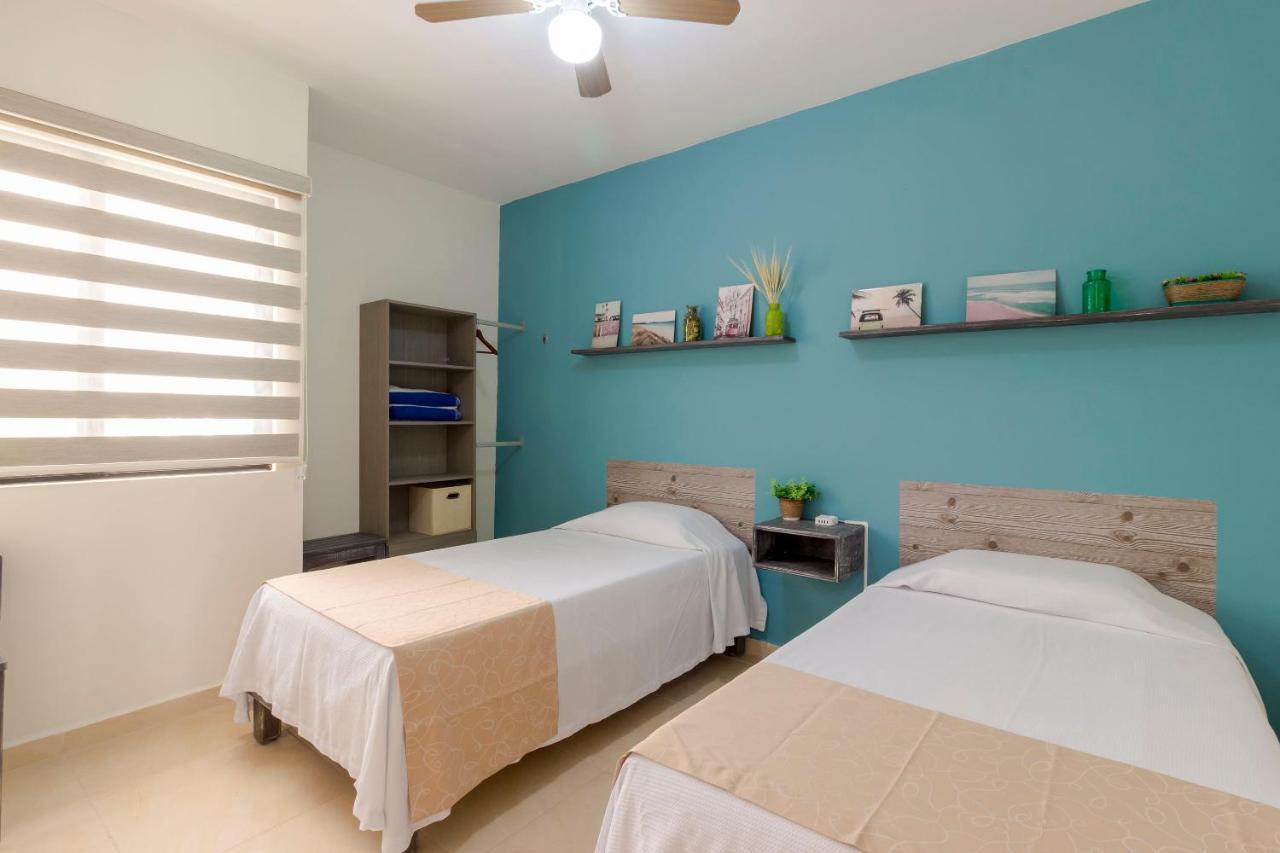 Bright & Relaxing Full Apartment Cancún Exterior foto