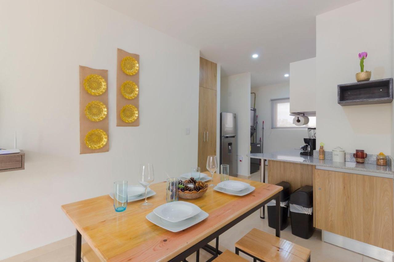 Bright & Relaxing Full Apartment Cancún Exterior foto
